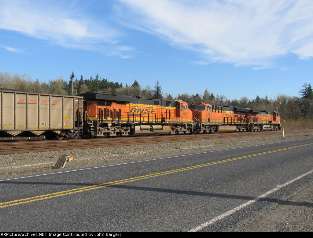 BNSF Coal Train Pushers